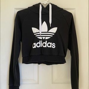 Adidas cropped hoodie